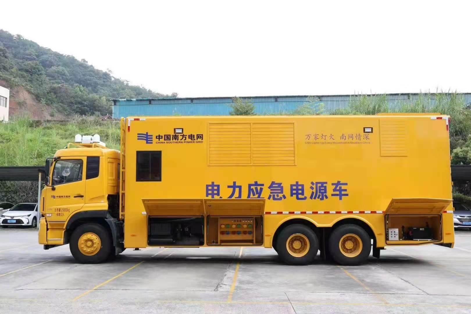 平远安康大型柴油发电机发电车UPS电源出租租赁
